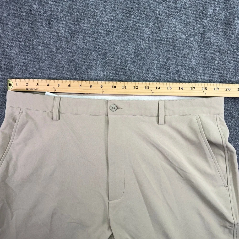FootJoy FJ Pants Mens 38x30 (Fits 39x29)‎ Tan Chino Performance Stretch Golf